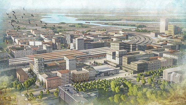 Mycket av Norrköpings framtida planering är beroende av att Ostlänken blir verklighet. Bland annat en ny Centralstation.
